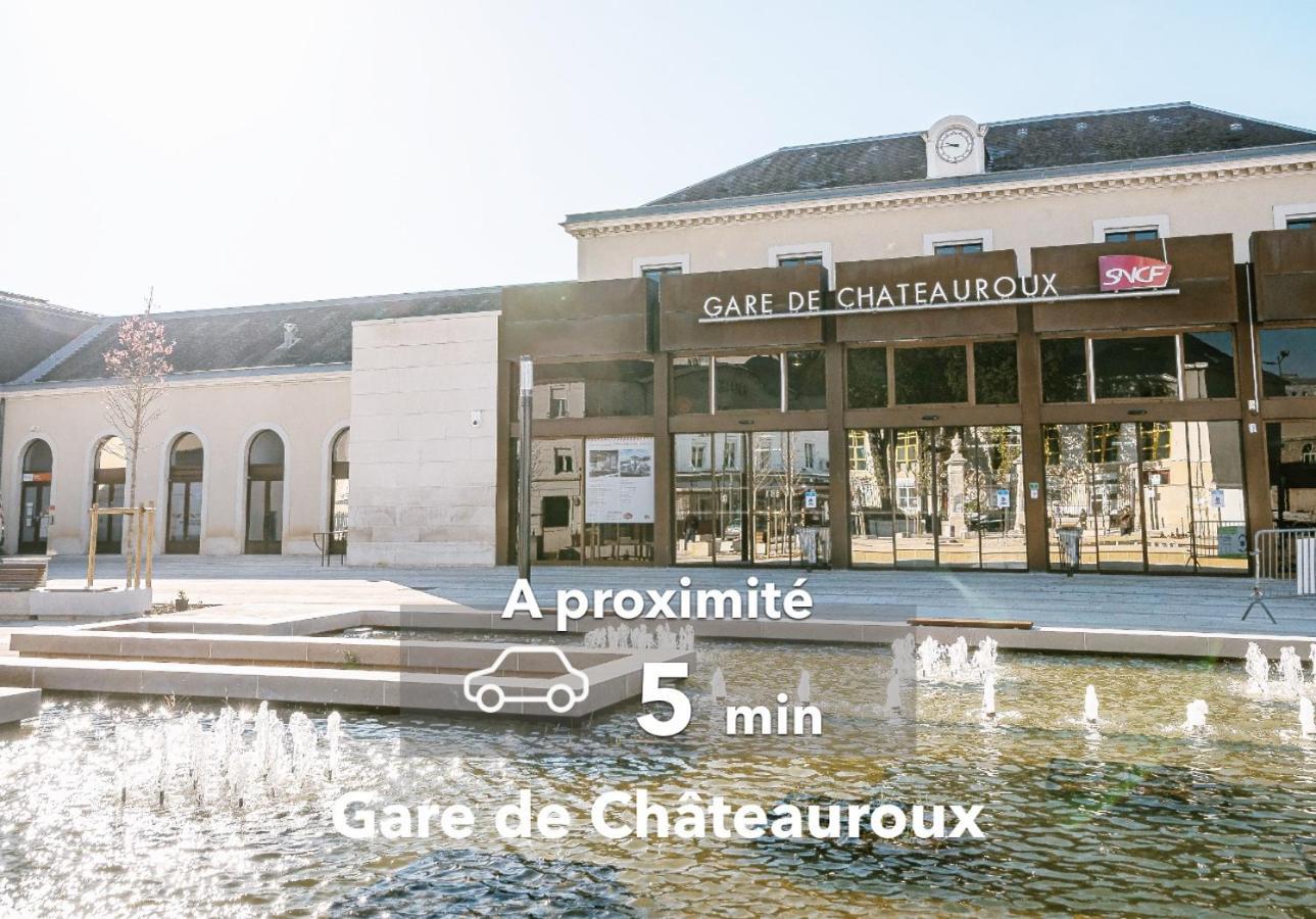 Le Boheme ⸱ Stationnement Gratuit ⸱ Fibre Daire Déols Dış mekan fotoğraf